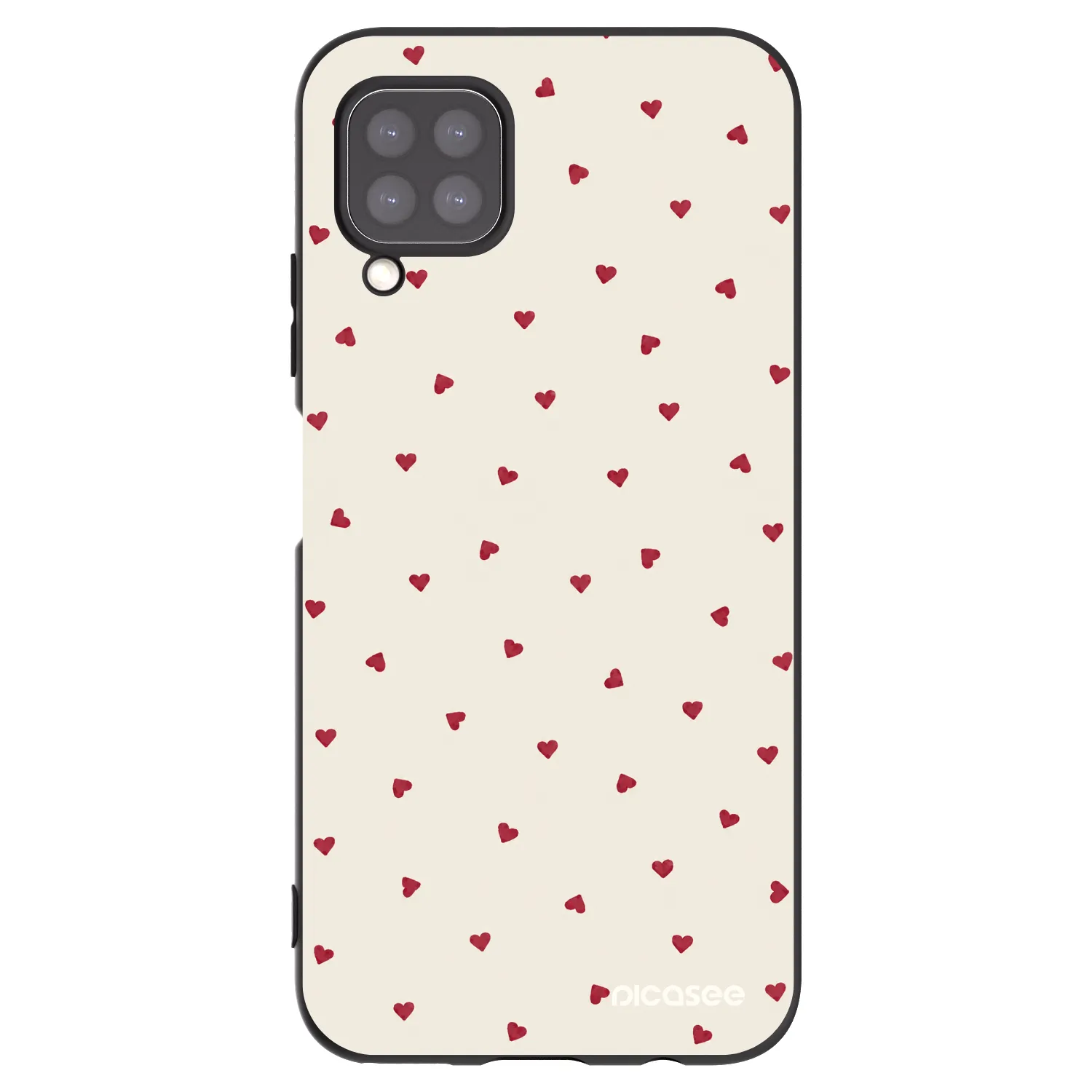 Picasee husă neagră din silicon pentru Huawei P40 Lite - Little Love