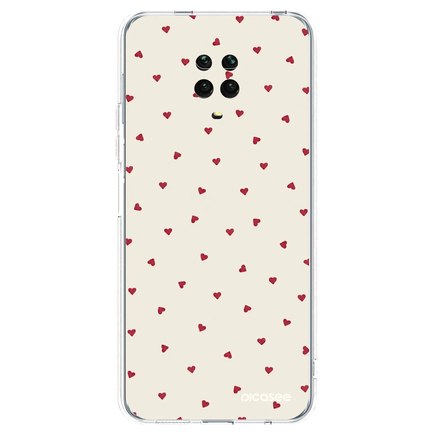 Picasee husă transparentă din silicon pentru Xiaomi Redmi Note 9S - Little Love