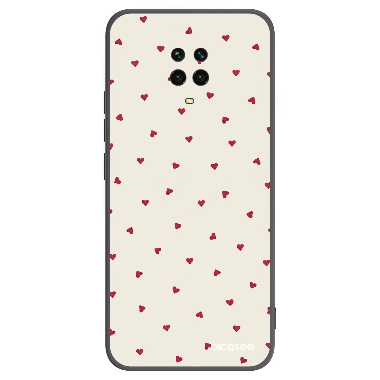 Picasee husă neagră din silicon pentru Xiaomi Redmi Note 9S - Little Love