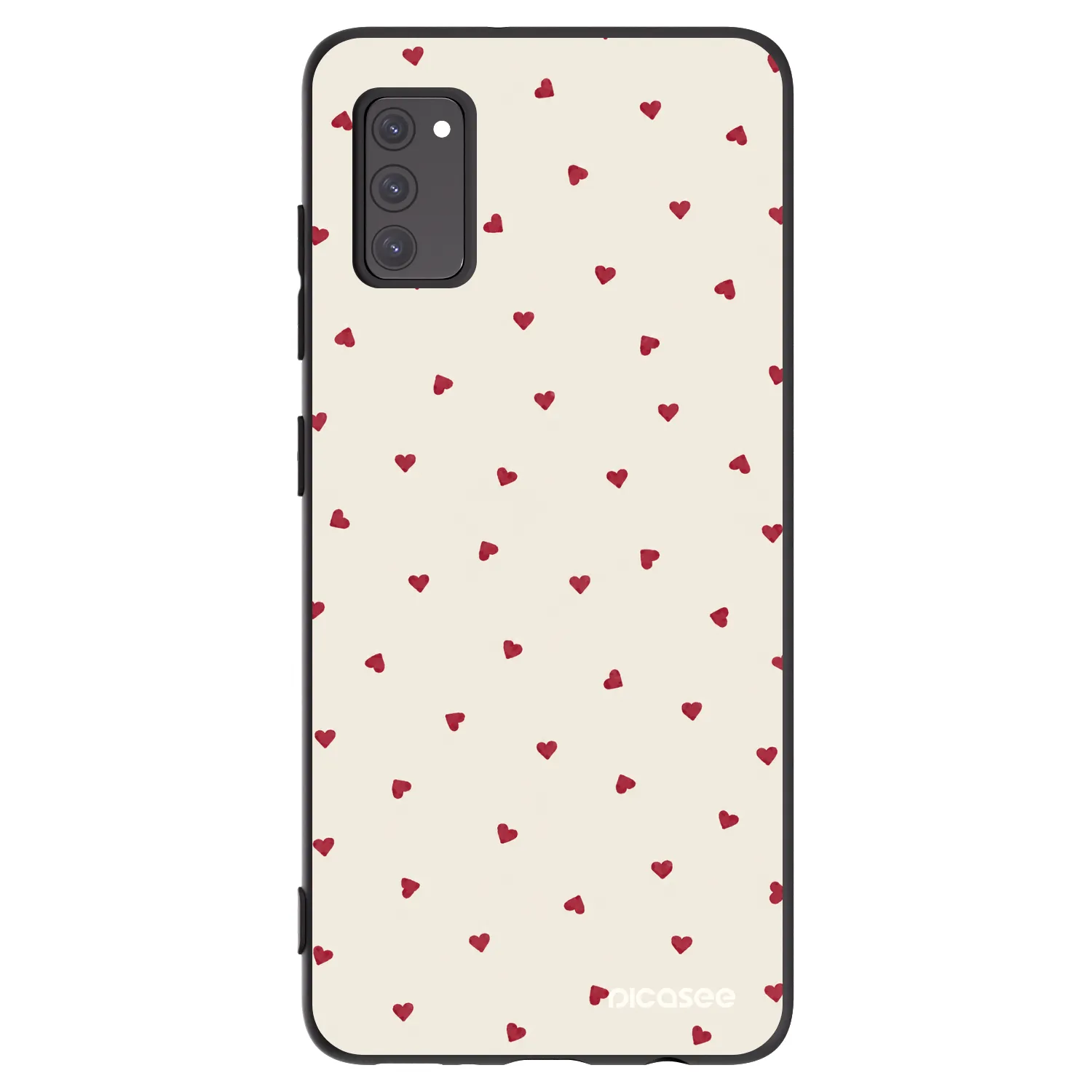 Picasee husă neagră din silicon pentru Samsung Galaxy A41 A415F - Little Love