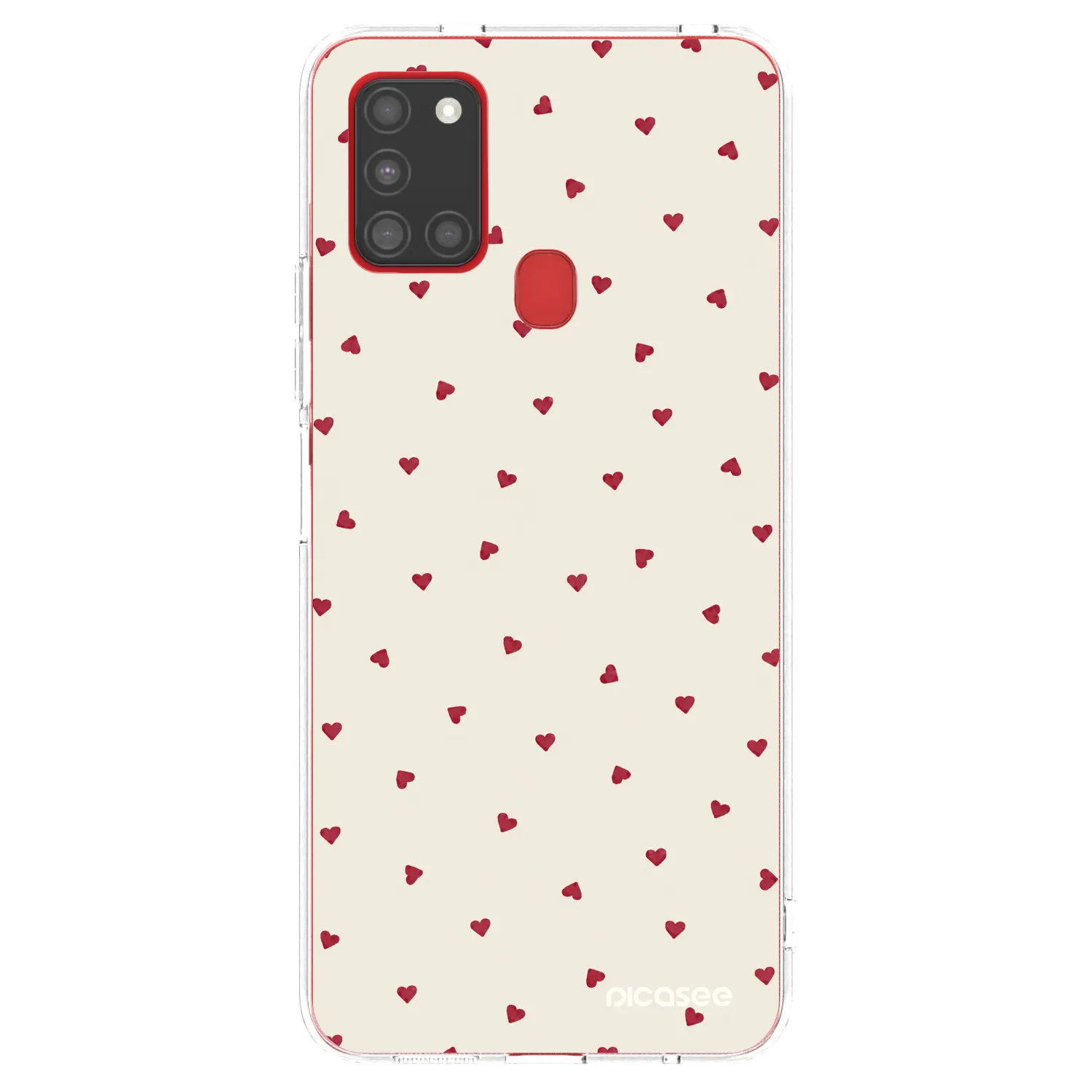 Picasee husă transparentă din silicon pentru Samsung Galaxy A21s - Little Love