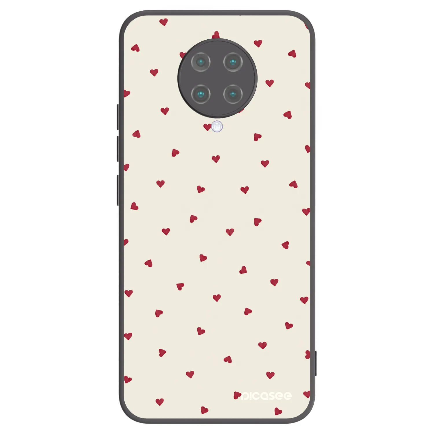 Picasee husă neagră din silicon pentru Xiaomi Poco F2 Pro - Little Love