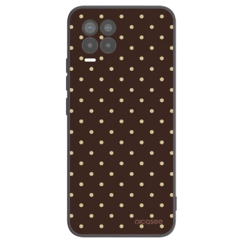 Husă pentru Realme 8 4G - Vanilla Dots & Chocolate