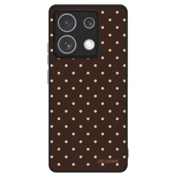 Picasee ULTIMATE CASE pentru Xiaomi Redmi Note 13 5G - Vanilla Dots & Chocolate