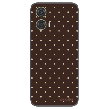 Husă pentru Motorola Moto G24 - Vanilla Dots & Chocolate