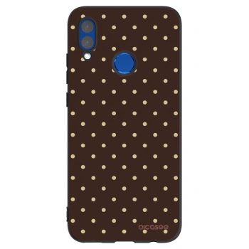 Husă pentru Huawei P Smart 2019 - Vanilla Dots & Chocolate