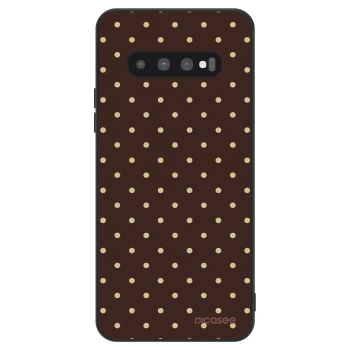 Husă pentru Samsung Galaxy S10 Plus G975 - Vanilla Dots & Chocolate