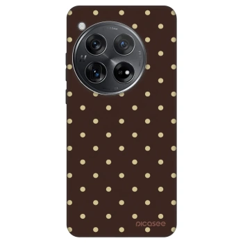 Husă pentru OnePlus 12 5G - Vanilla Dots & Chocolate
