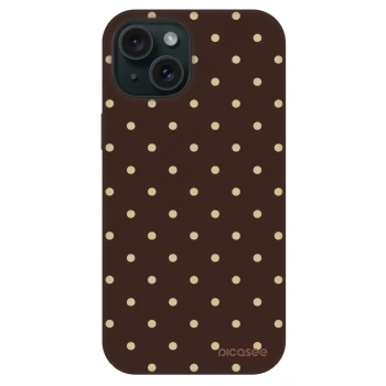 Husă pentru Apple iPhone 15 - Vanilla Dots & Chocolate
