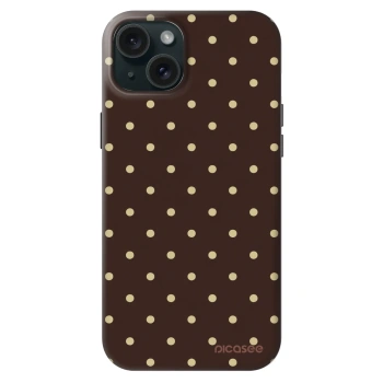 Husă pentru Apple iPhone 15 Plus - Vanilla Dots & Chocolate
