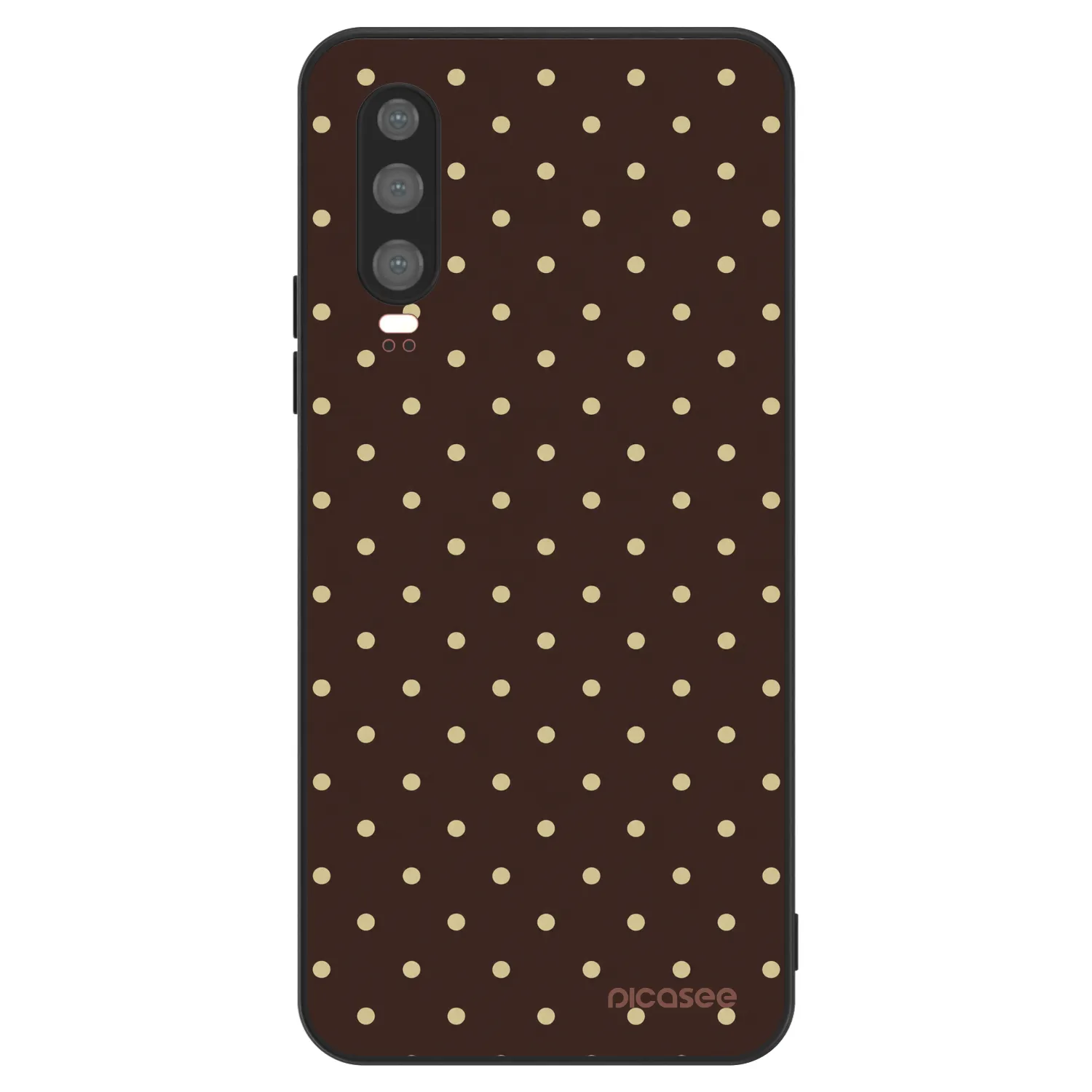 Picasee ULTIMATE CASE pentru Huawei P30 - Vanilla Dots & Chocolate