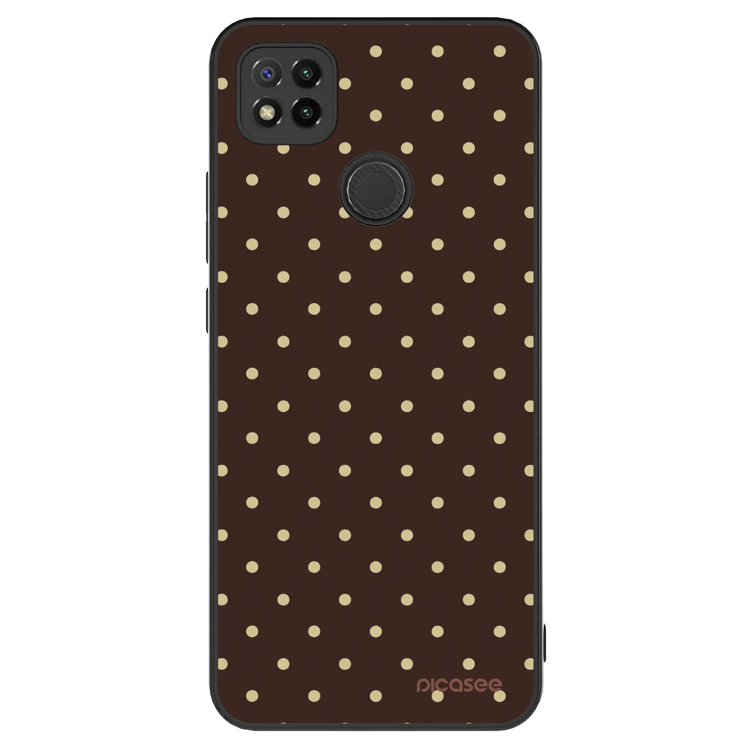Picasee ULTIMATE CASE pentru Xiaomi Redmi 9C - Vanilla Dots & Chocolate