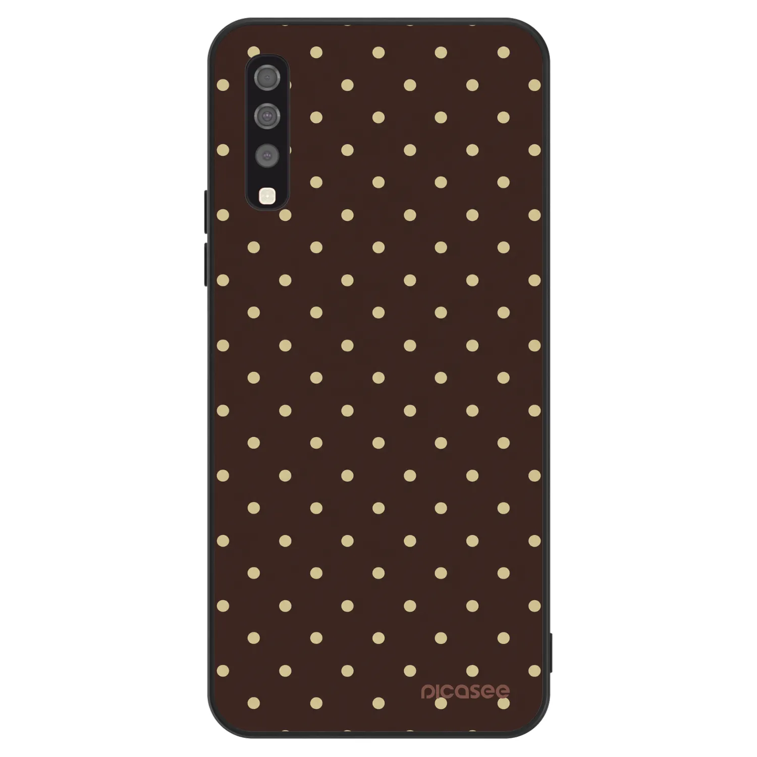 Picasee ULTIMATE CASE pentru Samsung Galaxy A70 A705F - Vanilla Dots & Chocolate