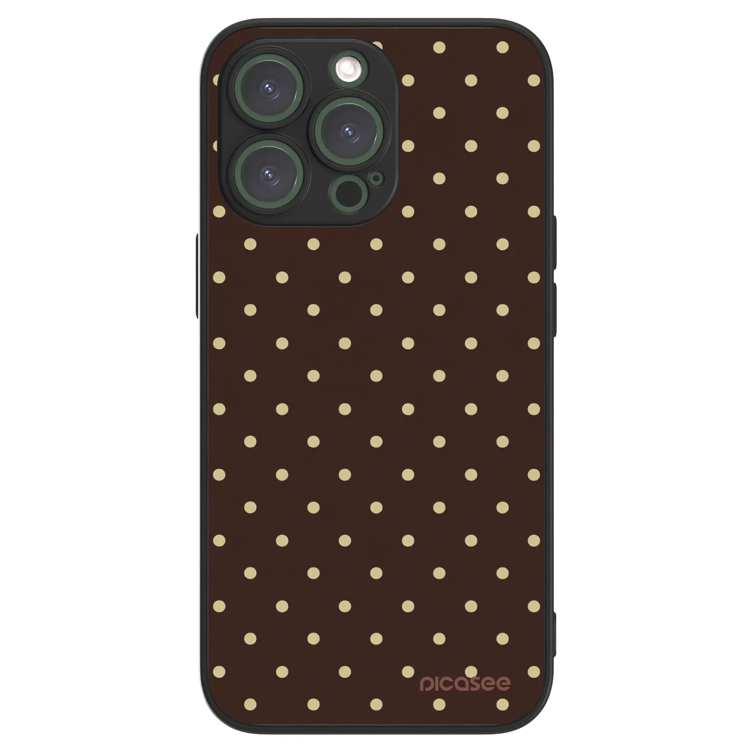 Picasee ULTIMATE CASE pentru Apple iPhone 13 Pro - Vanilla Dots & Chocolate