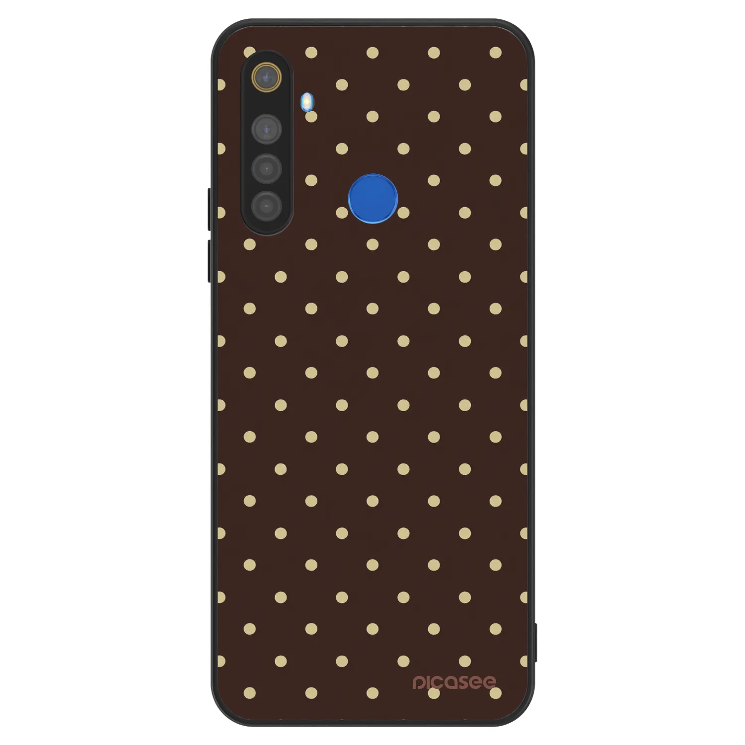 Picasee ULTIMATE CASE pentru Realme 5 - Vanilla Dots & Chocolate