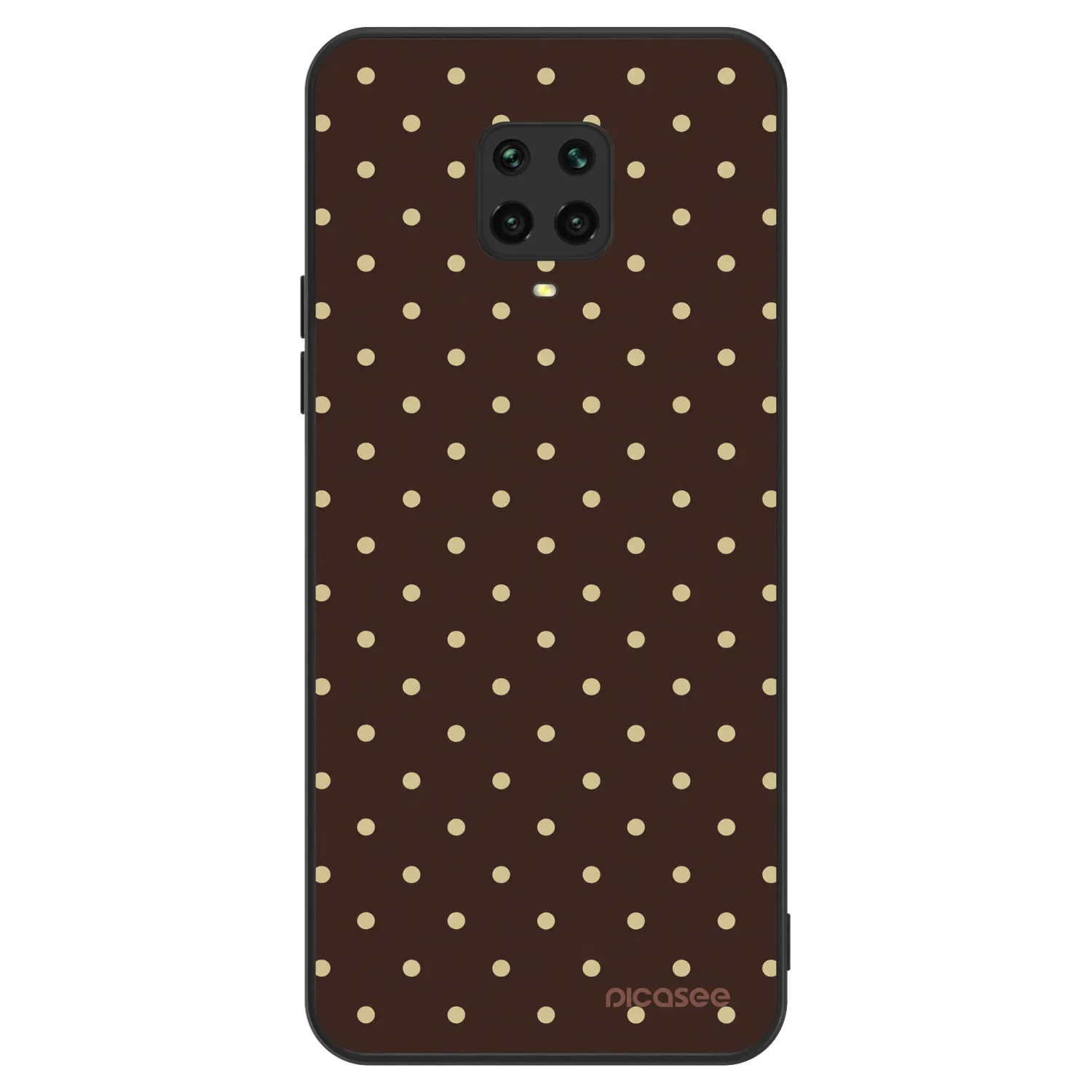 Picasee ULTIMATE CASE pentru Xiaomi Redmi Note 9S - Vanilla Dots & Chocolate