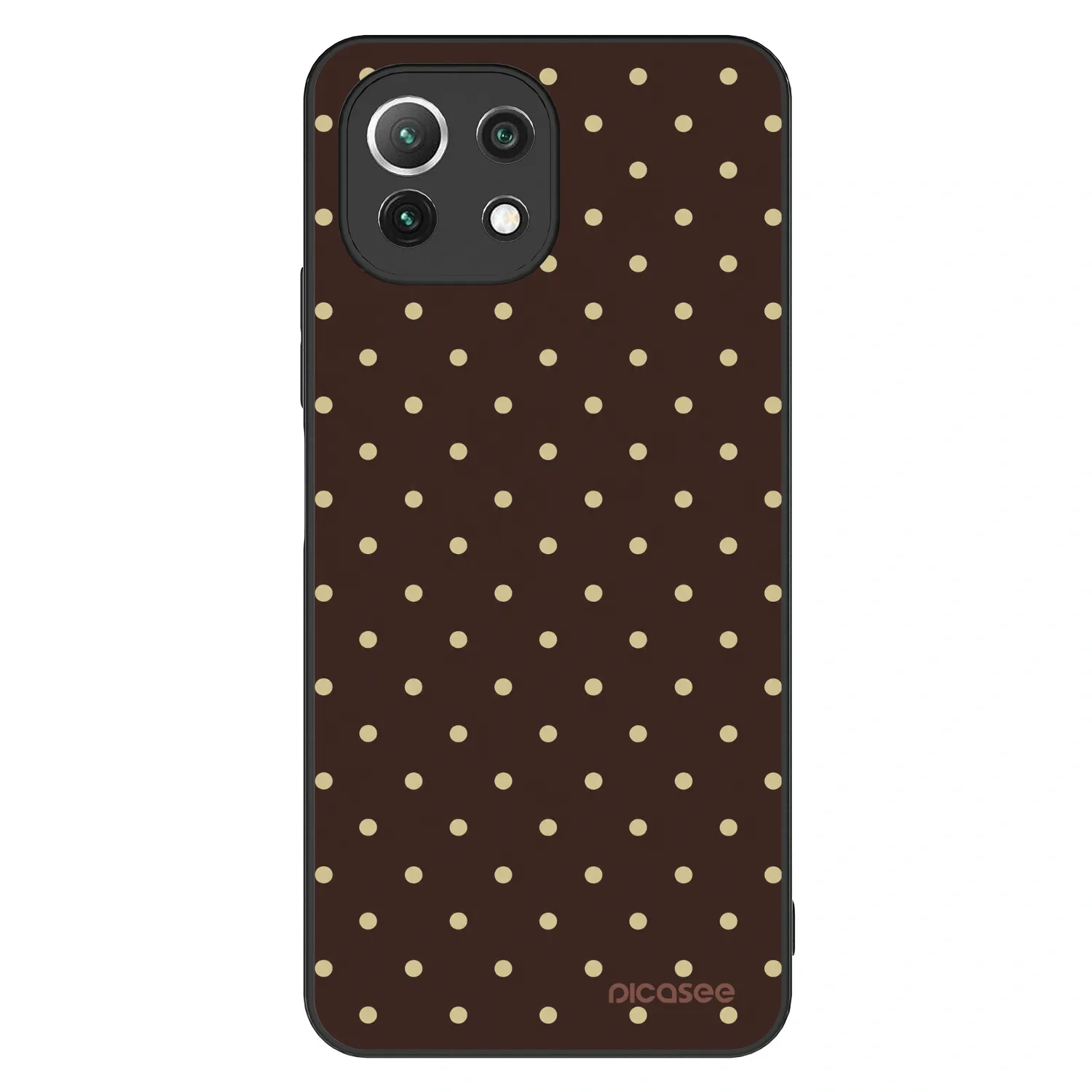 Picasee ULTIMATE CASE pentru Xiaomi Mi 11 Lite - Vanilla Dots & Chocolate
