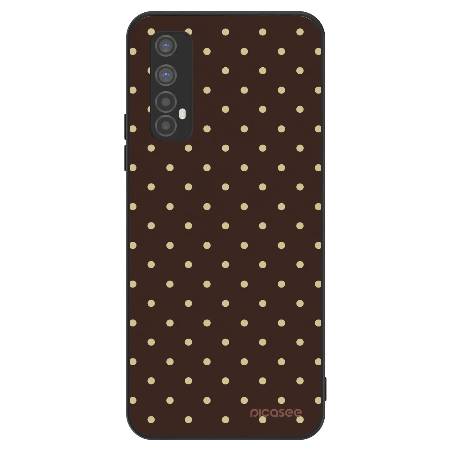 Picasee ULTIMATE CASE pentru Realme 7 - Vanilla Dots & Chocolate