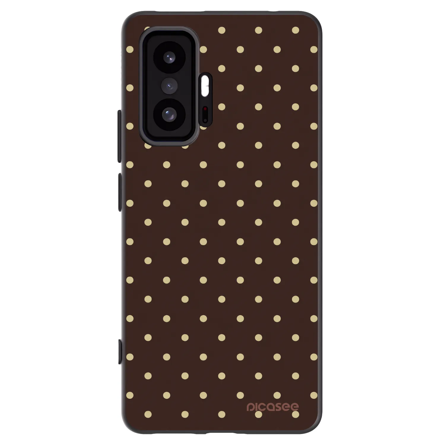 Picasee husă neagră din silicon pentru Xiaomi 11T Pro - Vanilla Dots & Chocolate