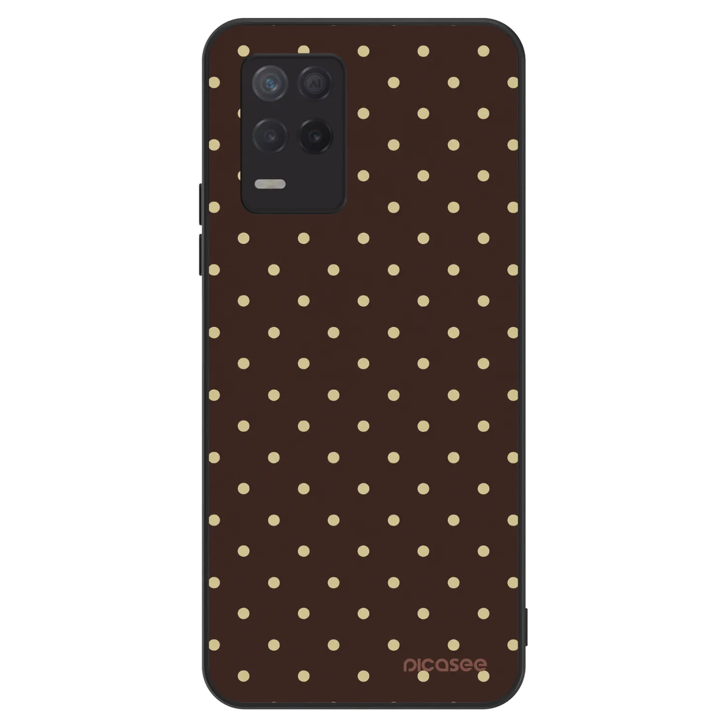 Picasee ULTIMATE CASE pentru Realme 8 5G - Vanilla Dots & Chocolate