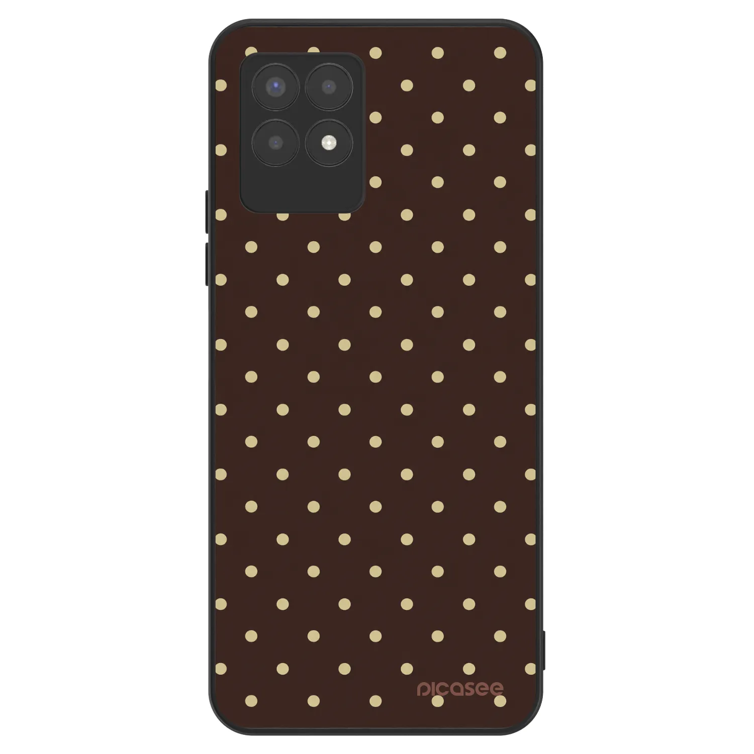 Picasee ULTIMATE CASE pentru Realme 8i - Vanilla Dots & Chocolate