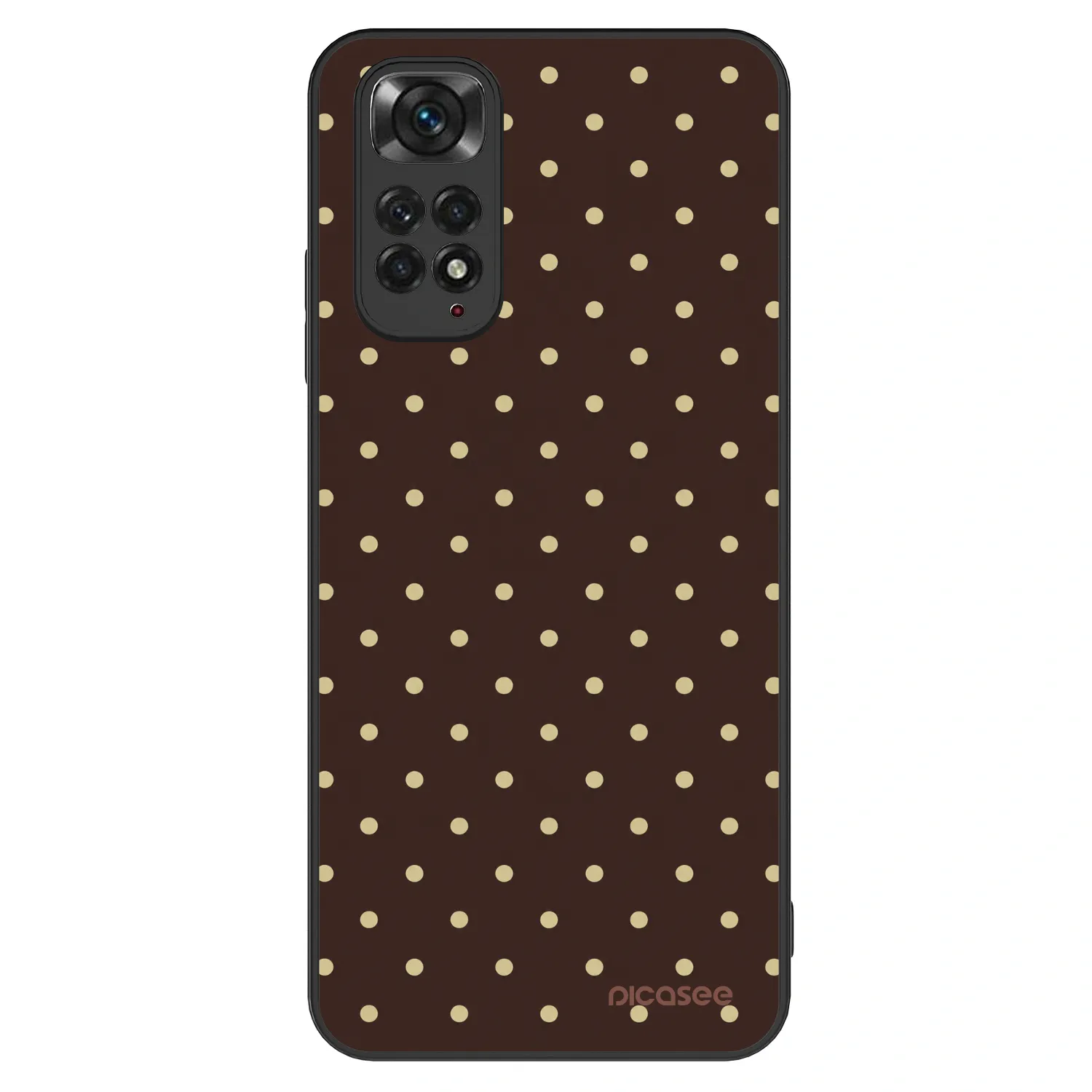 Picasee ULTIMATE CASE pentru Xiaomi Redmi Note 11 - Vanilla Dots & Chocolate