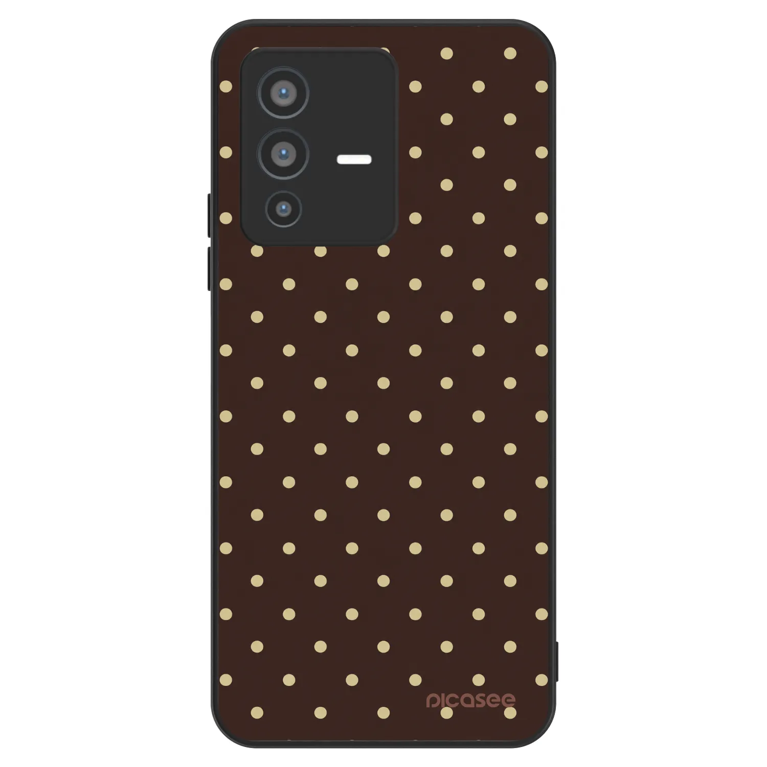 Picasee ULTIMATE CASE pentru Vivo V23 5G - Vanilla Dots & Chocolate