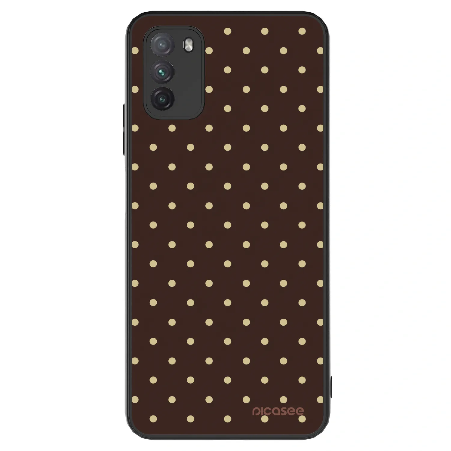 Picasee ULTIMATE CASE pentru Xiaomi Poco M3 - Vanilla Dots & Chocolate