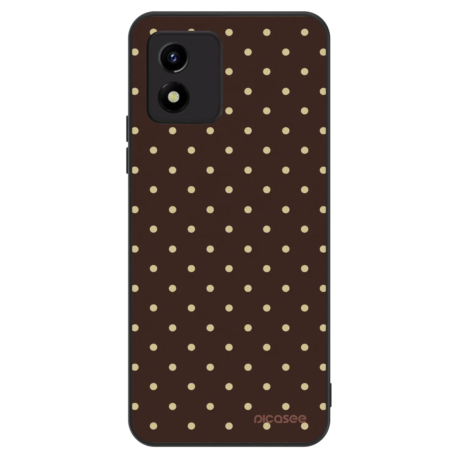 Picasee ULTIMATE CASE pentru Vivo Y01 - Vanilla Dots & Chocolate