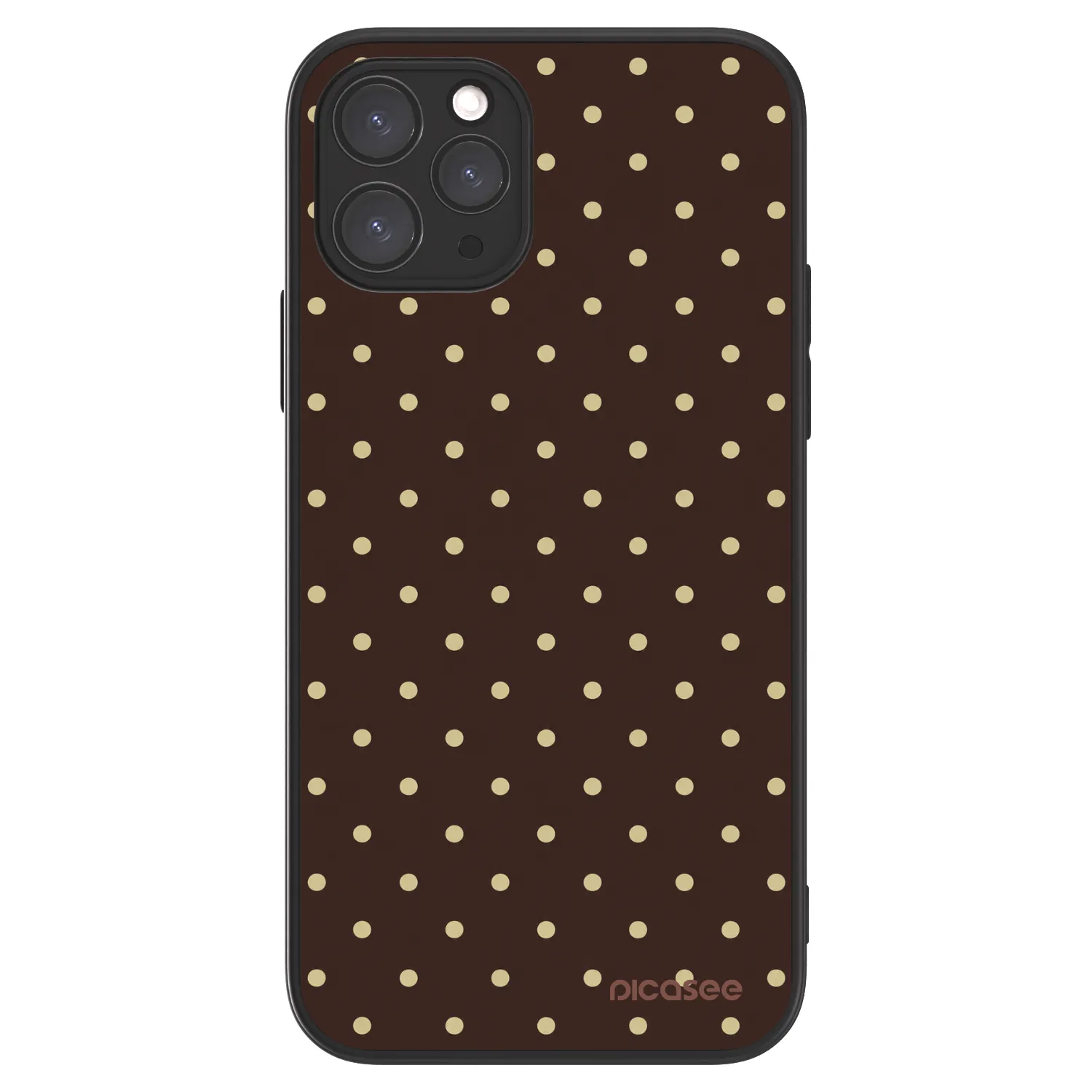 Picasee ULTIMATE CASE MagSafe pentru Apple iPhone 11 Pro - Vanilla Dots & Chocolate