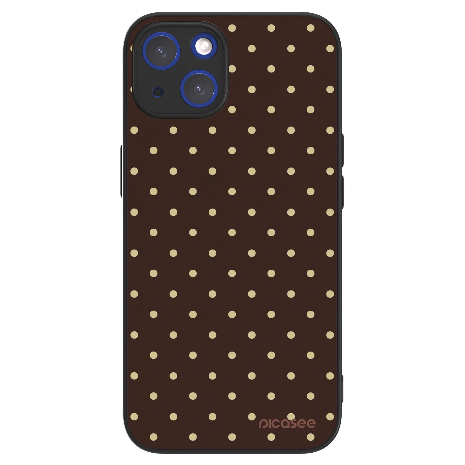 Picasee ULTIMATE CASE MagSafe pentru Apple iPhone 14 - Vanilla Dots & Chocolate
