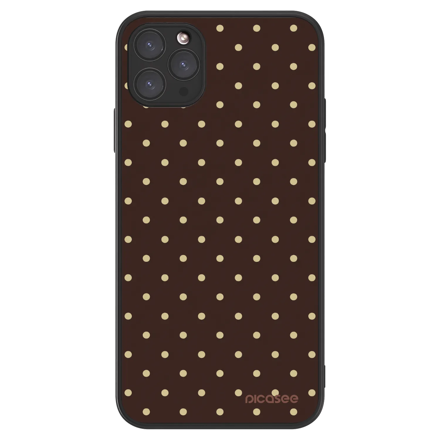 Picasee ULTIMATE CASE MagSafe pentru Apple iPhone 11 Pro Max - Vanilla Dots & Chocolate