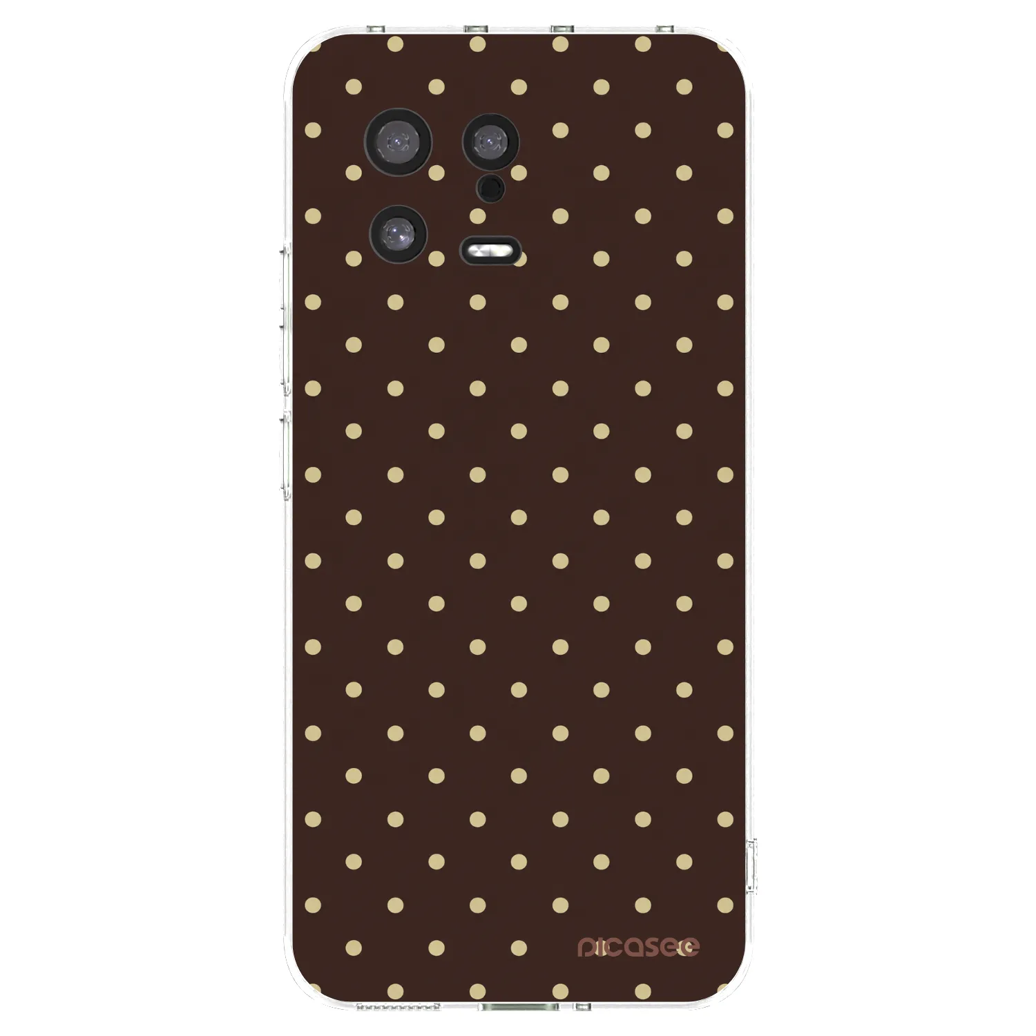 Picasee husă transparentă din silicon pentru Xiaomi 13 - Vanilla Dots & Chocolate