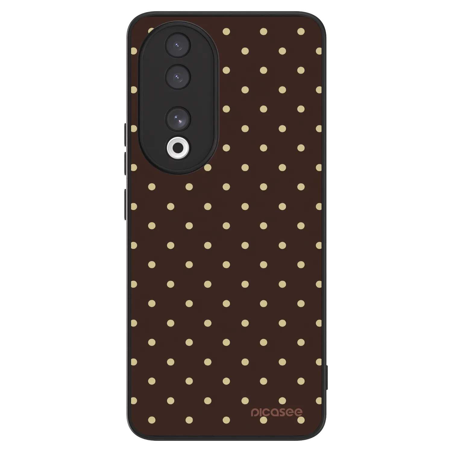 Picasee ULTIMATE CASE pentru Honor 90 5G - Vanilla Dots & Chocolate