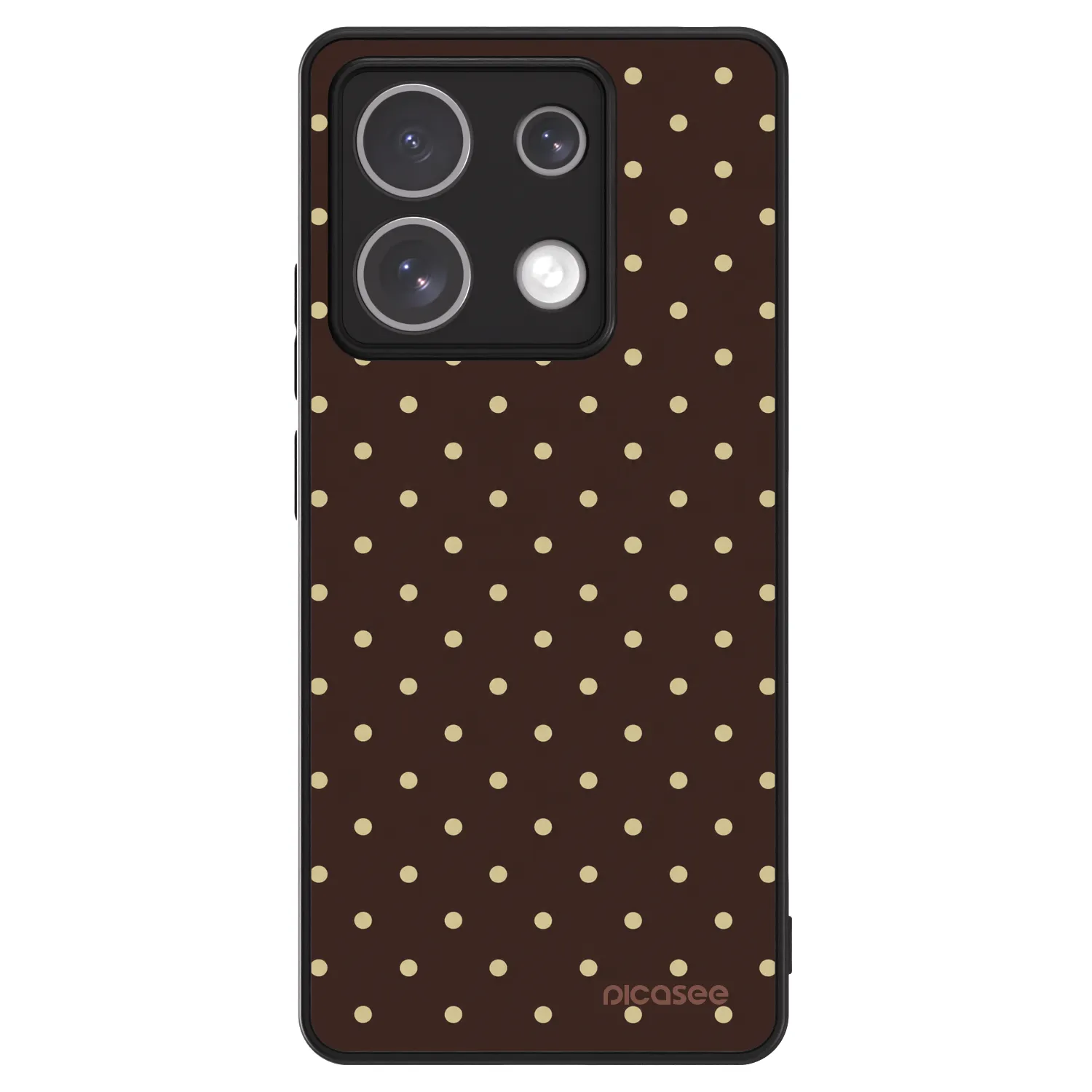 Picasee ULTIMATE CASE pentru Xiaomi Redmi Note 13 5G - Vanilla Dots & Chocolate