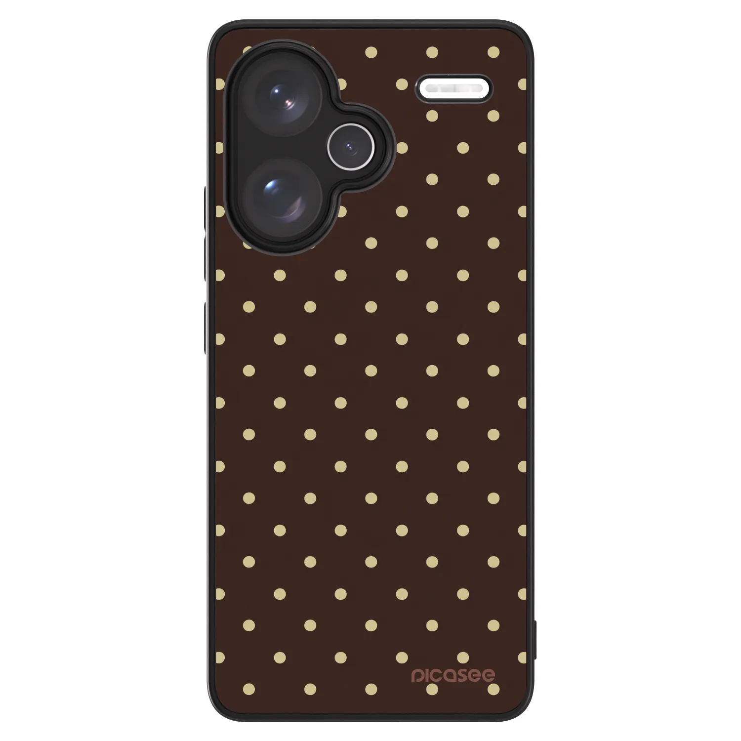 Picasee ULTIMATE CASE pentru Xiaomi Redmi Note 13 Pro+ 5G - Vanilla Dots & Chocolate