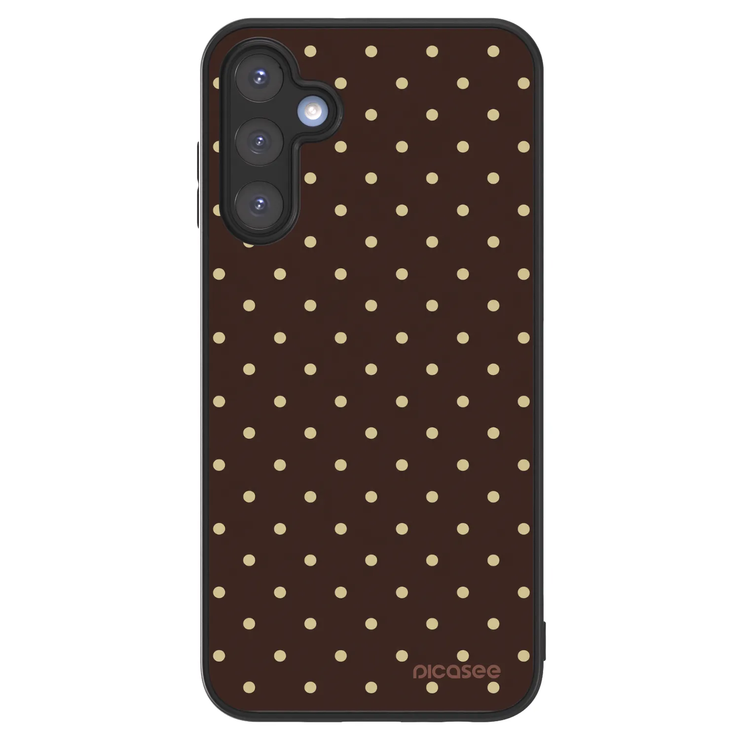 Picasee ULTIMATE CASE pentru Samsung Galaxy A15 A156B 5G - Vanilla Dots & Chocolate