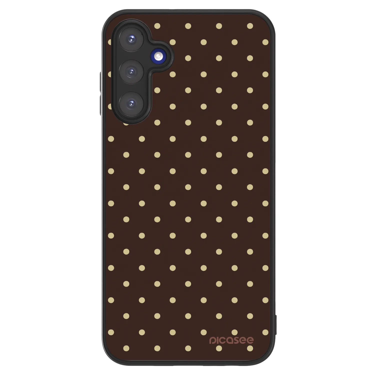 Picasee ULTIMATE CASE pentru Samsung Galaxy A15 A155F 4G - Vanilla Dots & Chocolate