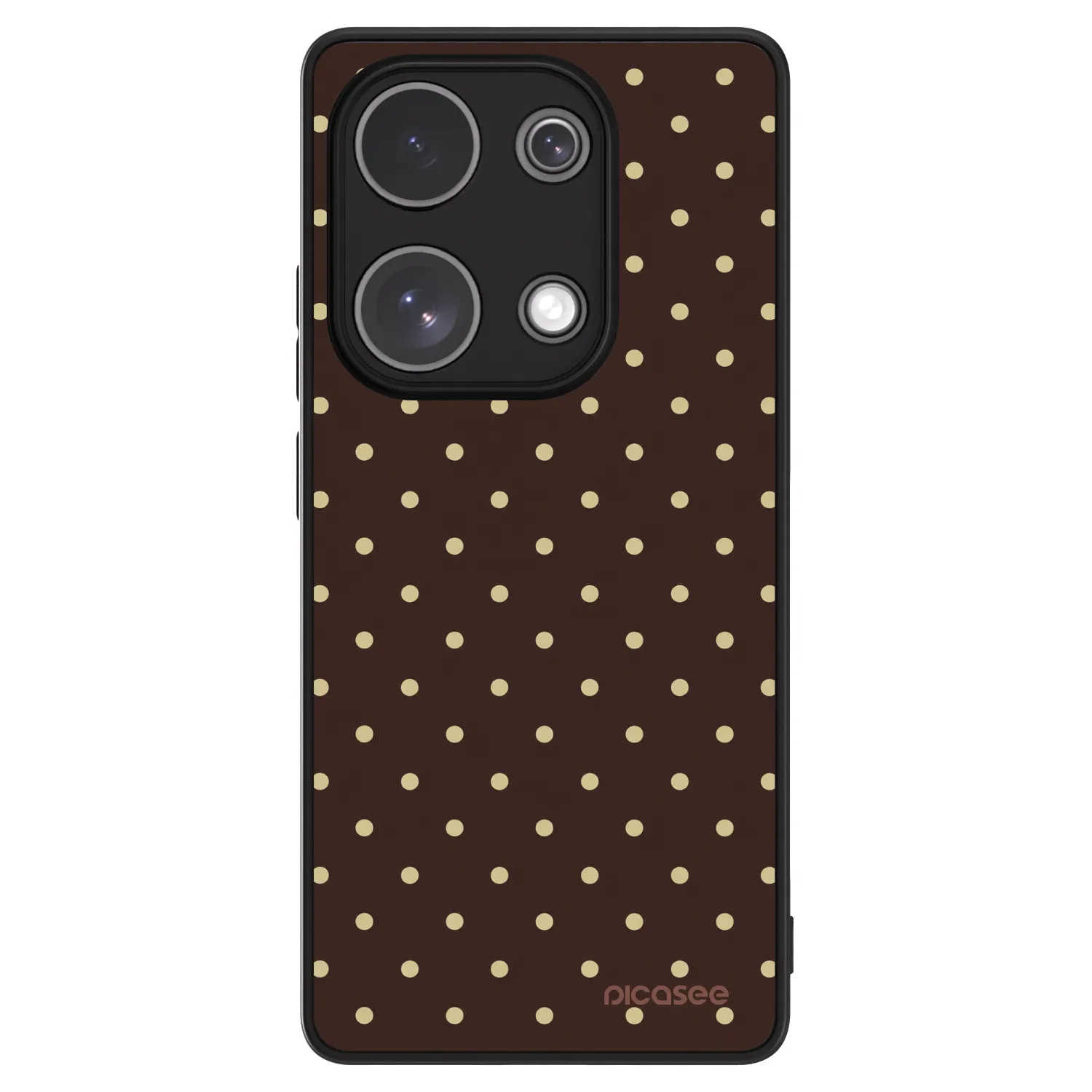 Picasee ULTIMATE CASE pentru Xiaomi Redmi Note 13 Pro 4G - Vanilla Dots & Chocolate