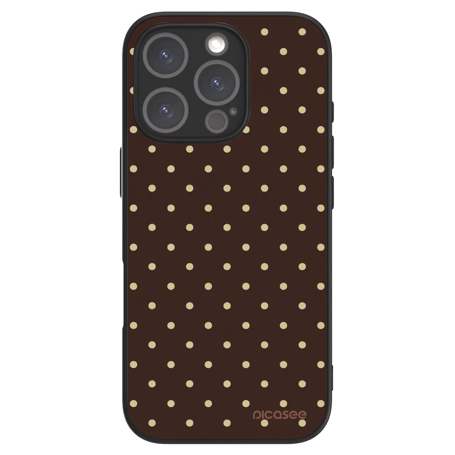 Picasee ULTIMATE CASE pentru Apple iPhone 16 Pro - Vanilla Dots & Chocolate