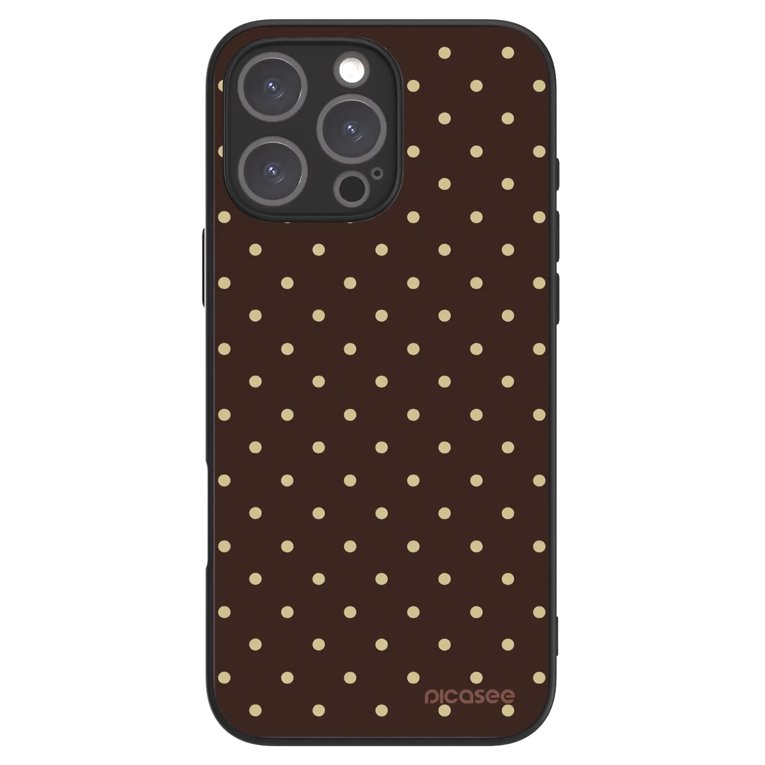 Picasee ULTIMATE CASE pentru Apple iPhone 16 Pro Max - Vanilla Dots & Chocolate