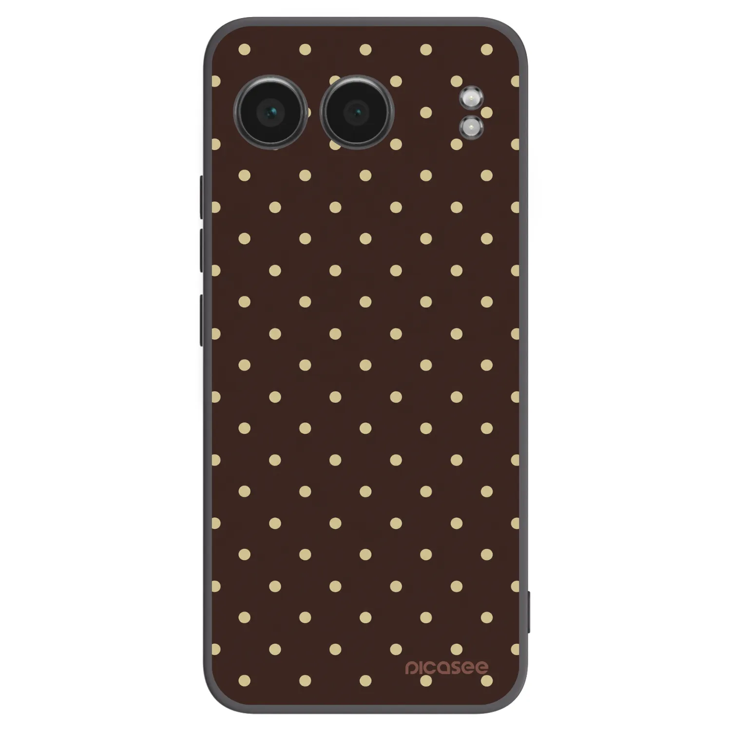 Picasee husă neagră din silicon pentru OnePlus Nord 4 - Vanilla Dots & Chocolate