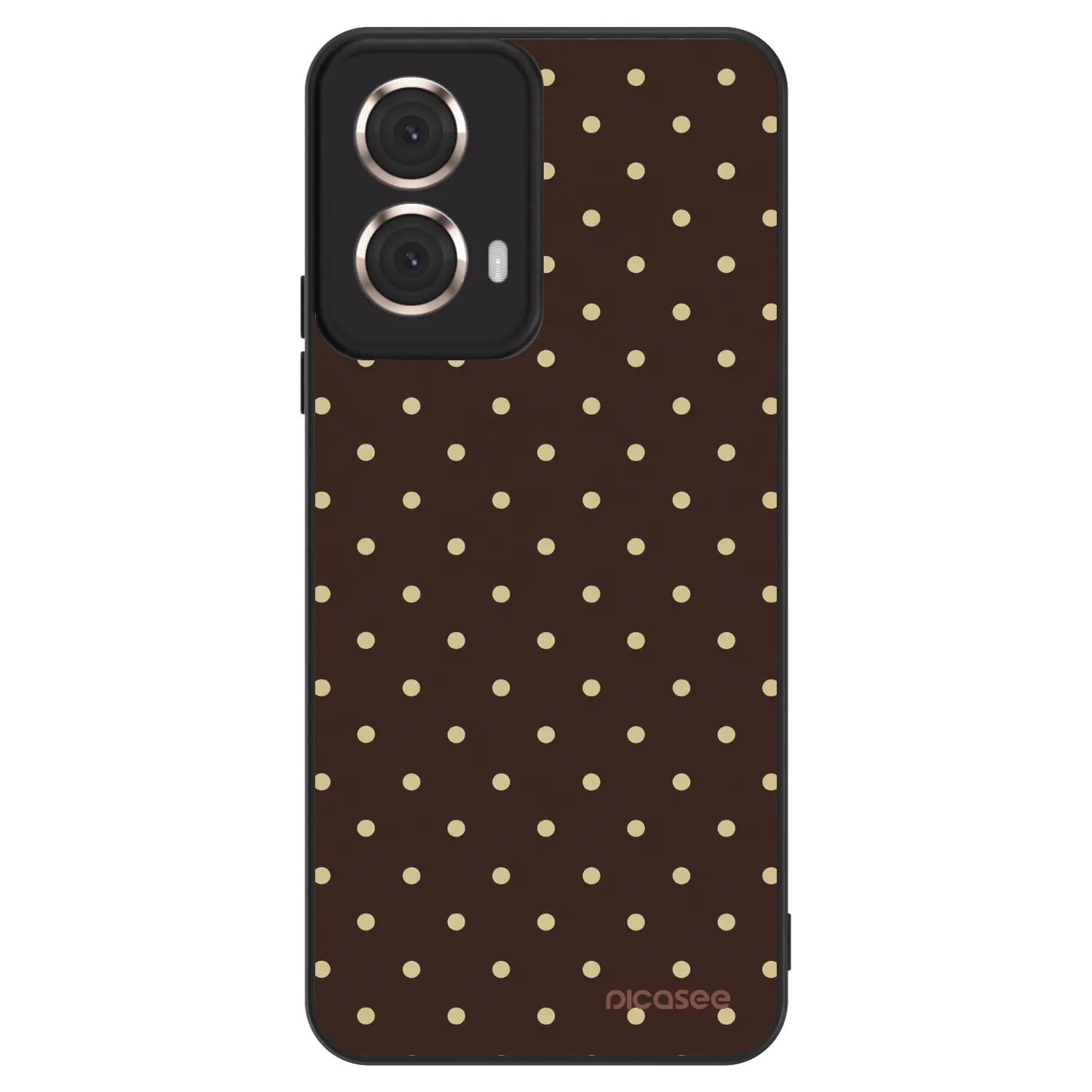 Picasee ULTIMATE CASE pentru Motorola Moto G85 - Vanilla Dots & Chocolate