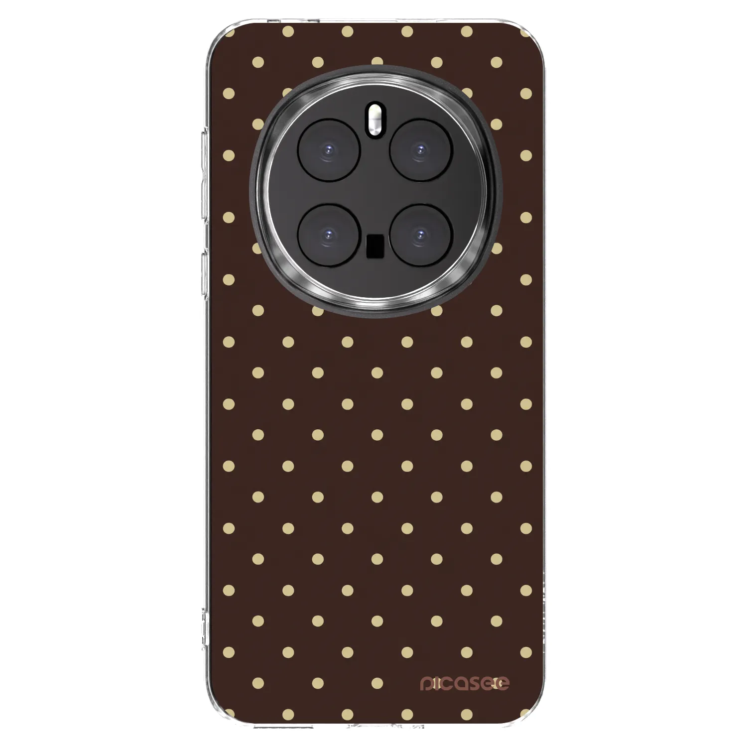 Picasee husă transparentă din silicon pentru Honor Magic7 Pro 5G - Vanilla Dots & Chocolate