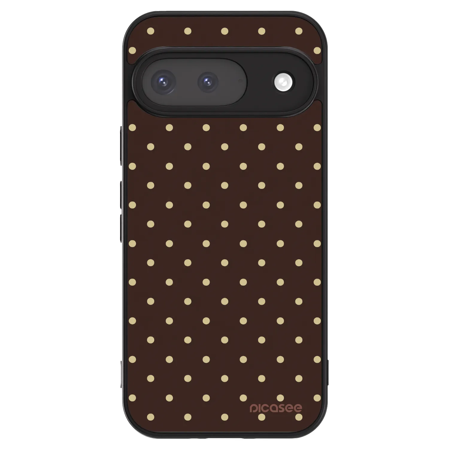 Picasee ULTIMATE CASE pentru Google Pixel 9 - Vanilla Dots & Chocolate