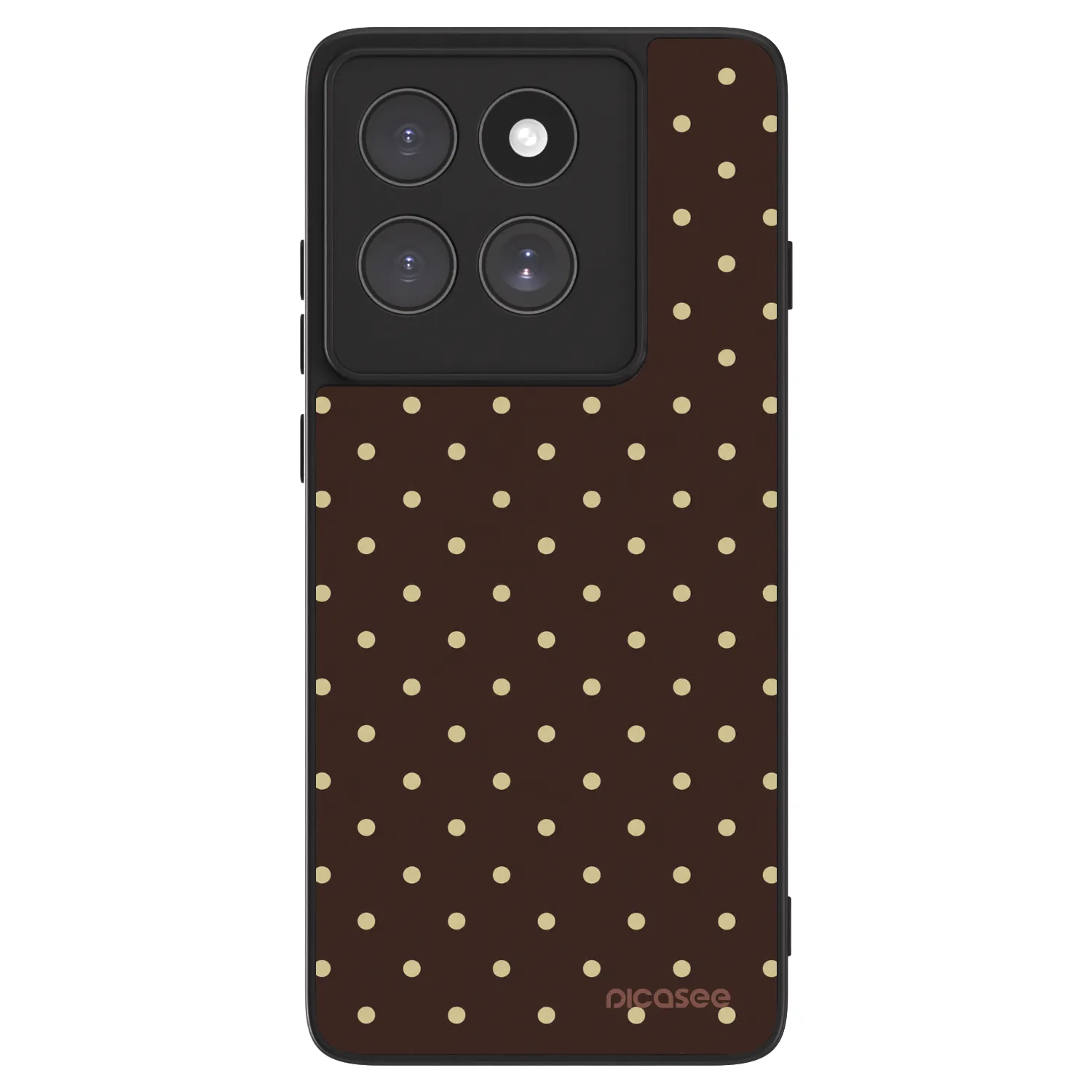 Picasee ULTIMATE CASE pentru Motorola Edge 60 Fusion - Vanilla Dots & Chocolate
