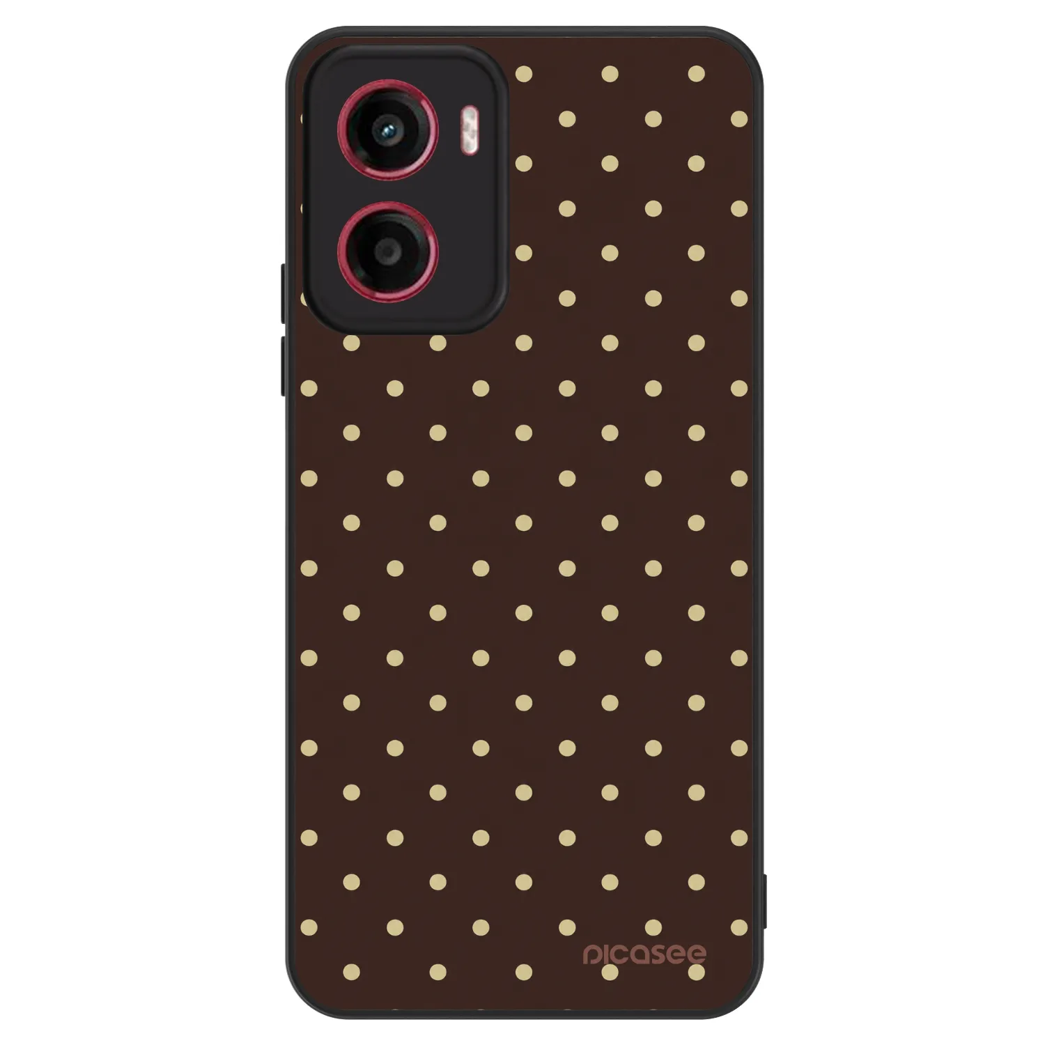 Picasee ULTIMATE CASE pentru Motorola Moto G05 - Vanilla Dots & Chocolate