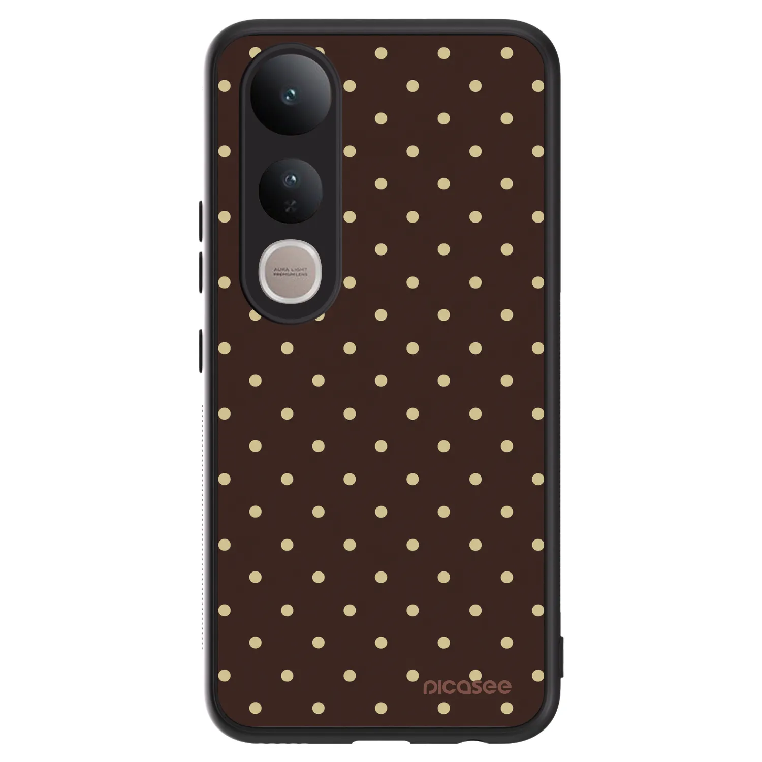 Picasee ULTIMATE CASE pentru Vivo V50 Lite 5G - Vanilla Dots & Chocolate