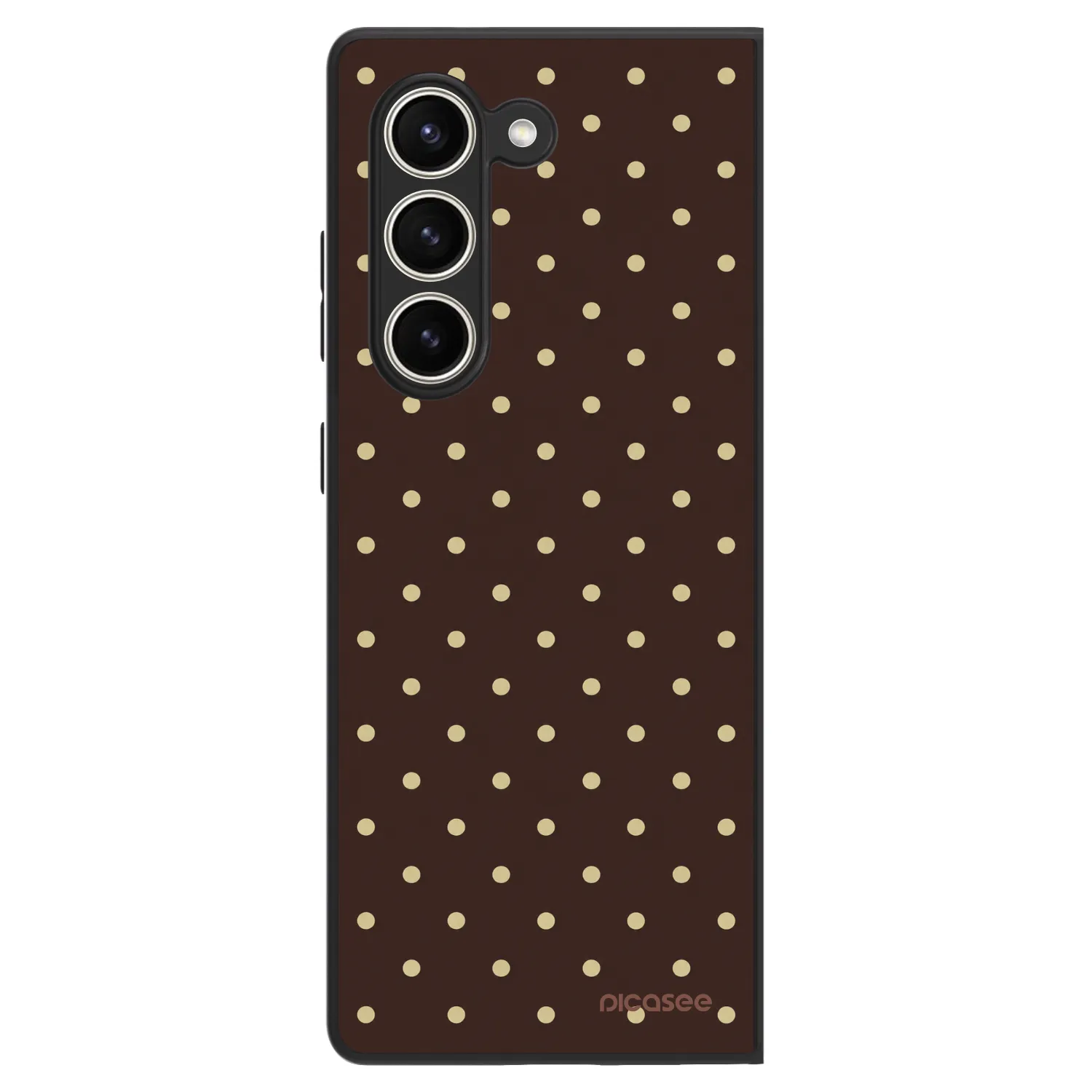Picasee ULTIMATE CASE pentru Samsung Galaxy Z Fold5 5G - Vanilla Dots & Chocolate