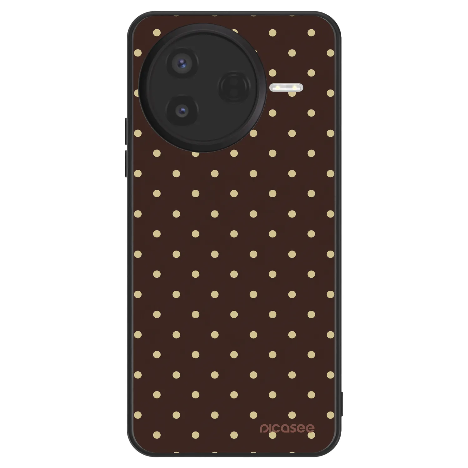 Picasee ULTIMATE CASE pentru Xiaomi Poco F7 Pro 5G - Vanilla Dots & Chocolate